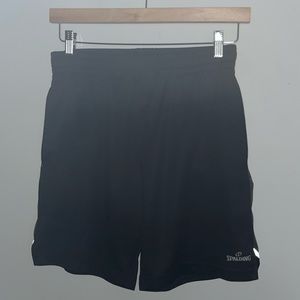 Y2K Spalding Athletic Official NBA Sponsor 3M Pocketed Workout / Training Shorts